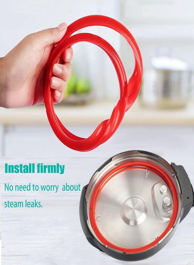 Buildcon 3 Pcs Instant Pot Accessories, Pressure Cooker Gasket for Instant Pot, Cooker Combo,Seal Ring Replacement - Image 4